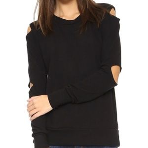 Lna Cold Shoulder Sweatshirt